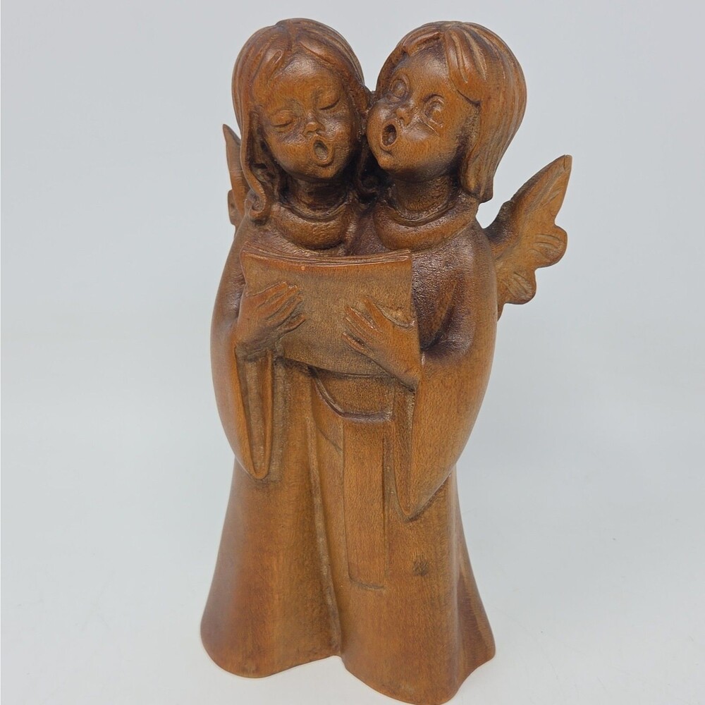 Vintage Wood Figurine 8" Christmas Holiday Decor